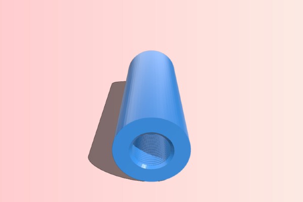 Airsoft 14mm- ccw Suppressor  silencer | 3d print model