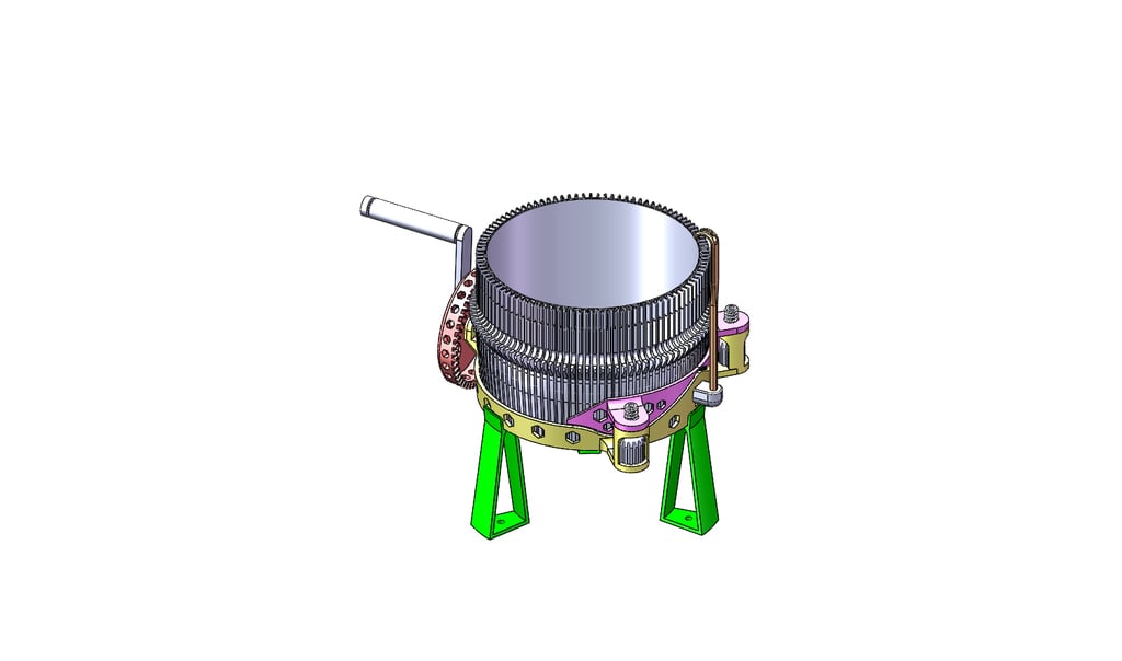 Circular Knitting Machine (100 Needles)