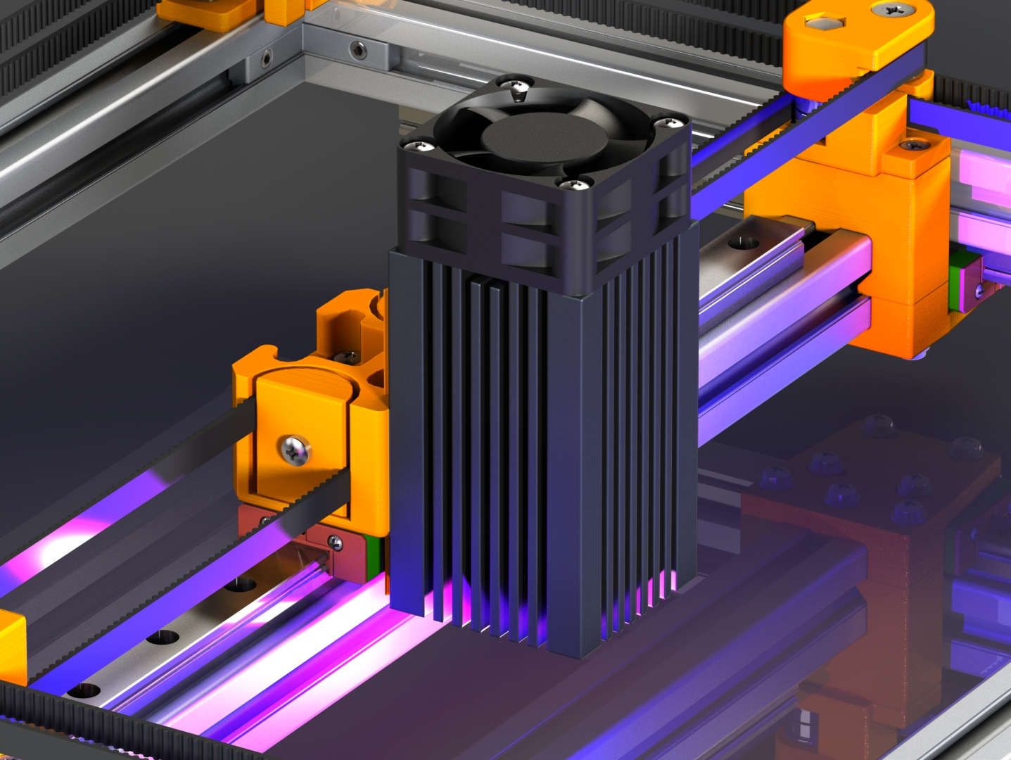 Laser Module Mount (for the CoreXY Frame v.2.x)