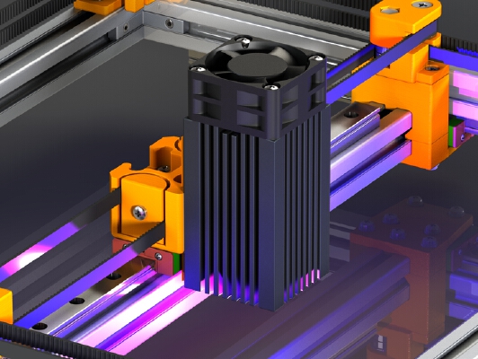 Laser Module Mount (for the CoreXY Frame v.2.x) | 3d print model