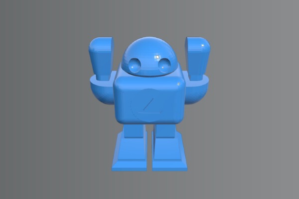 L Robot based on Maker Fair Robot | 3d print model