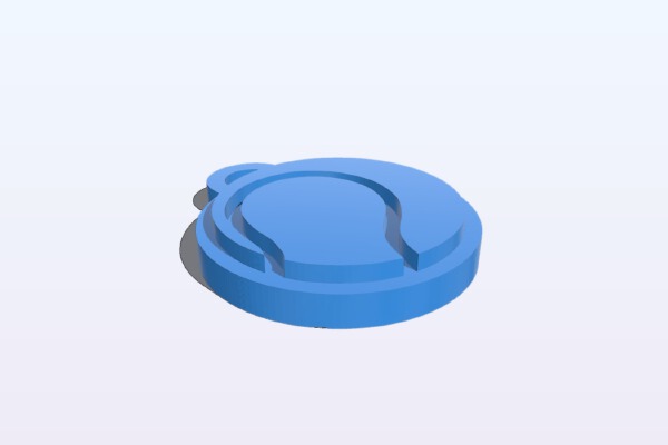 Tennis Charm | 3d print model