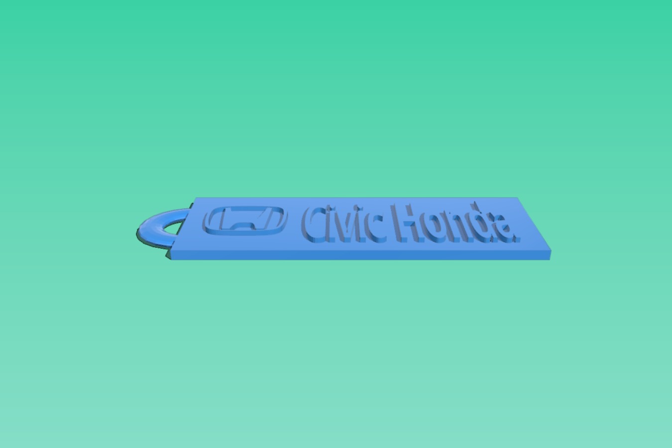 Civic Key Chain