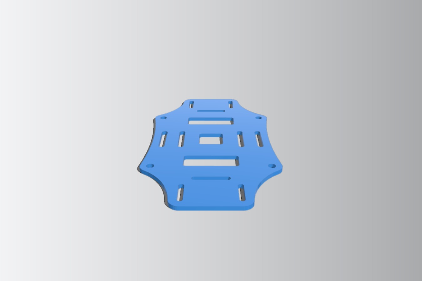 Mini Flame Wheel Style Quadcopter frame.