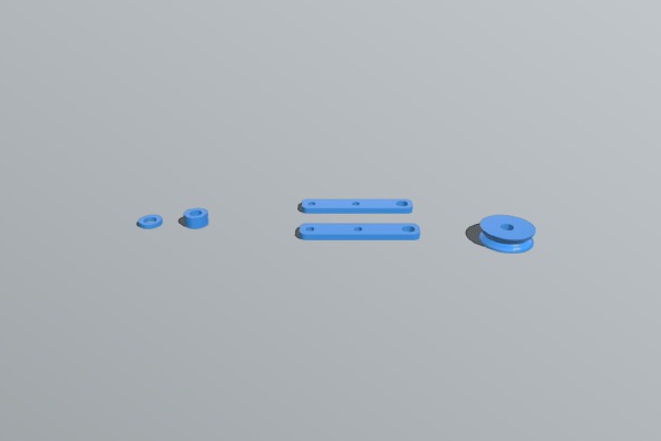 Umlenkrolle Filamentsensor Anycubic Chiron | 3d print model