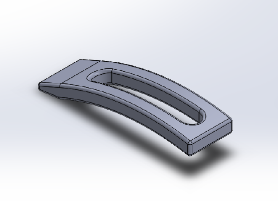 Low Profile CNC Item Clamp | 3d print model