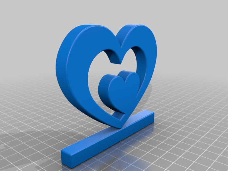Wedding double heart Version 4