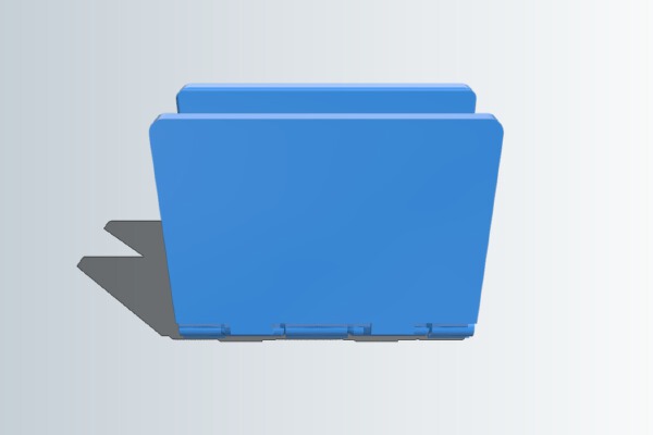 Print in Place Book Cover | 3d print model