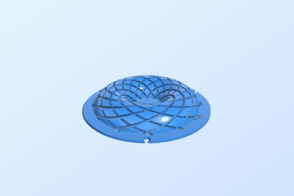 ABHA coil support - Two pieces | 3d print model