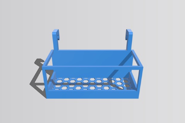 IKEA Skadis pegboard tray | 3d print model