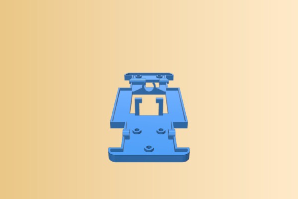 slot car chassis 1_43 | 3d print model