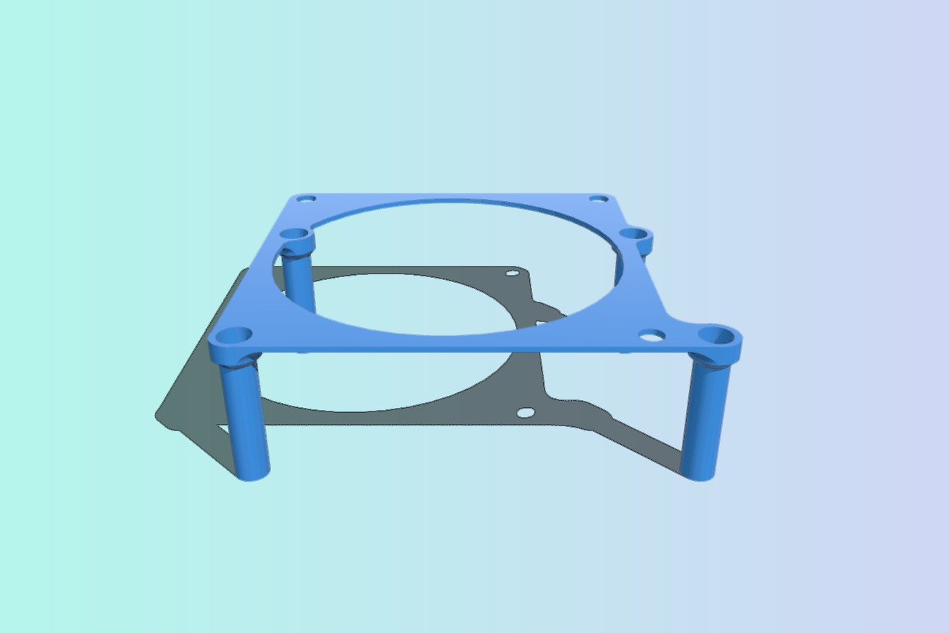 RAMPS-FD 80 mm Fan Mount