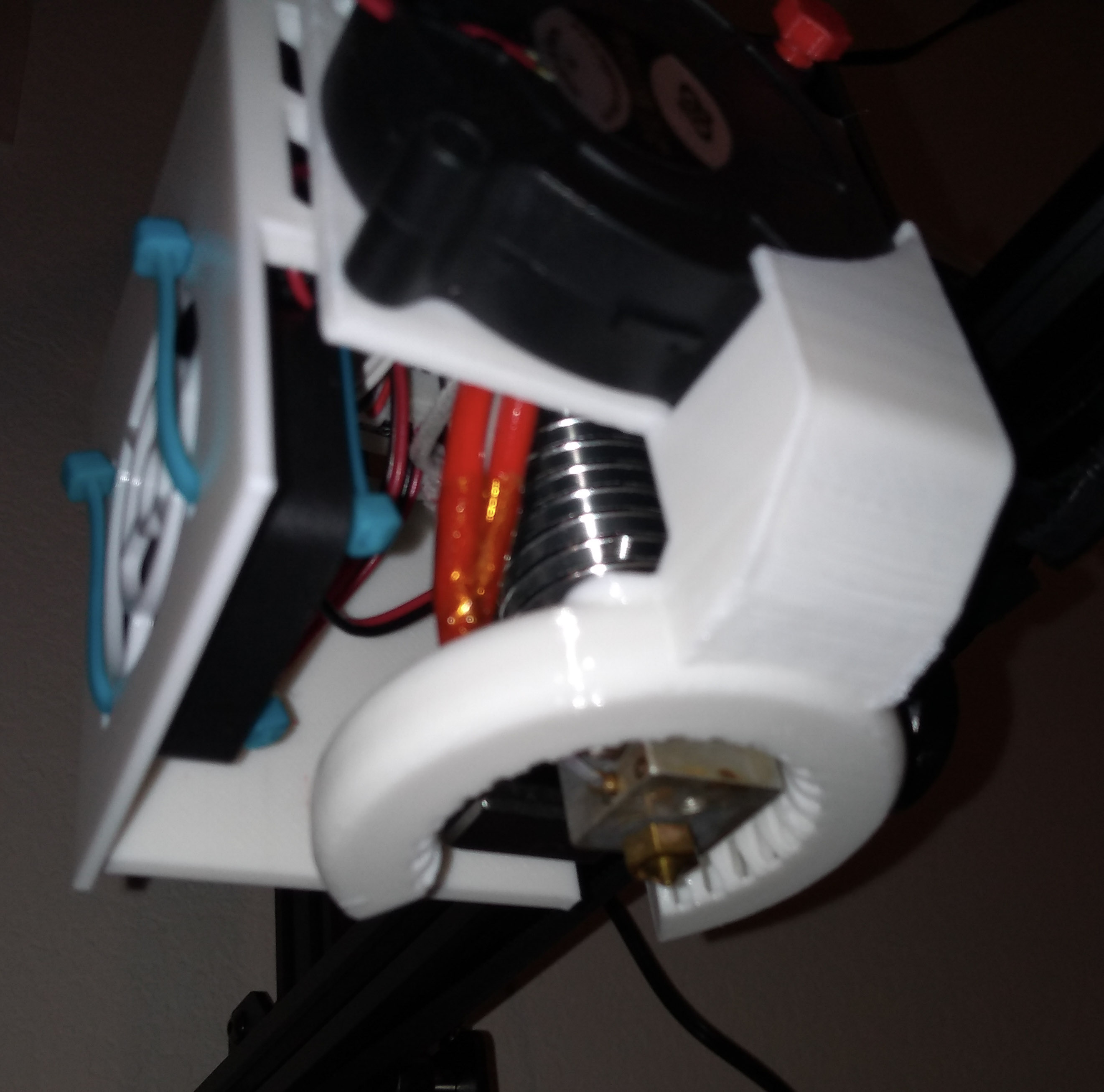 Anycubic Chiron 5015 Blower Shroud for Stock Hotend