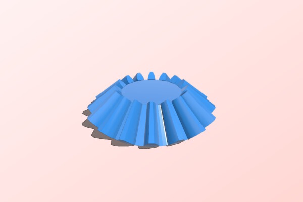 My Customized Kegelrad _ Bevel Gear | 3d print model