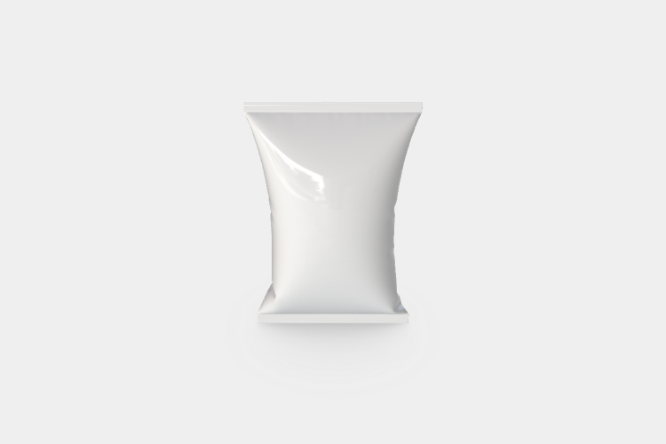 <p>The current mockup is Plastic Pillow Pouch Bag, which is commonly used for Popcorn, Classic Potato Chips.</p>