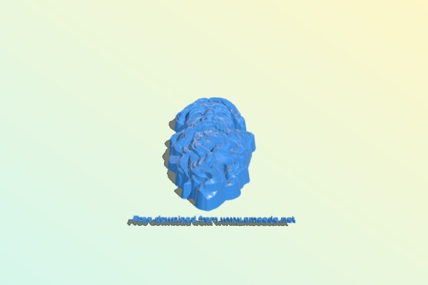 Picture of the god of winemaking | 3d print model