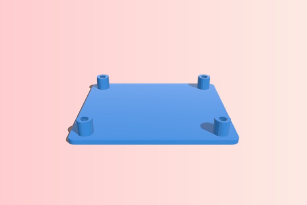 MOSFET Plate Mount | 3d print model