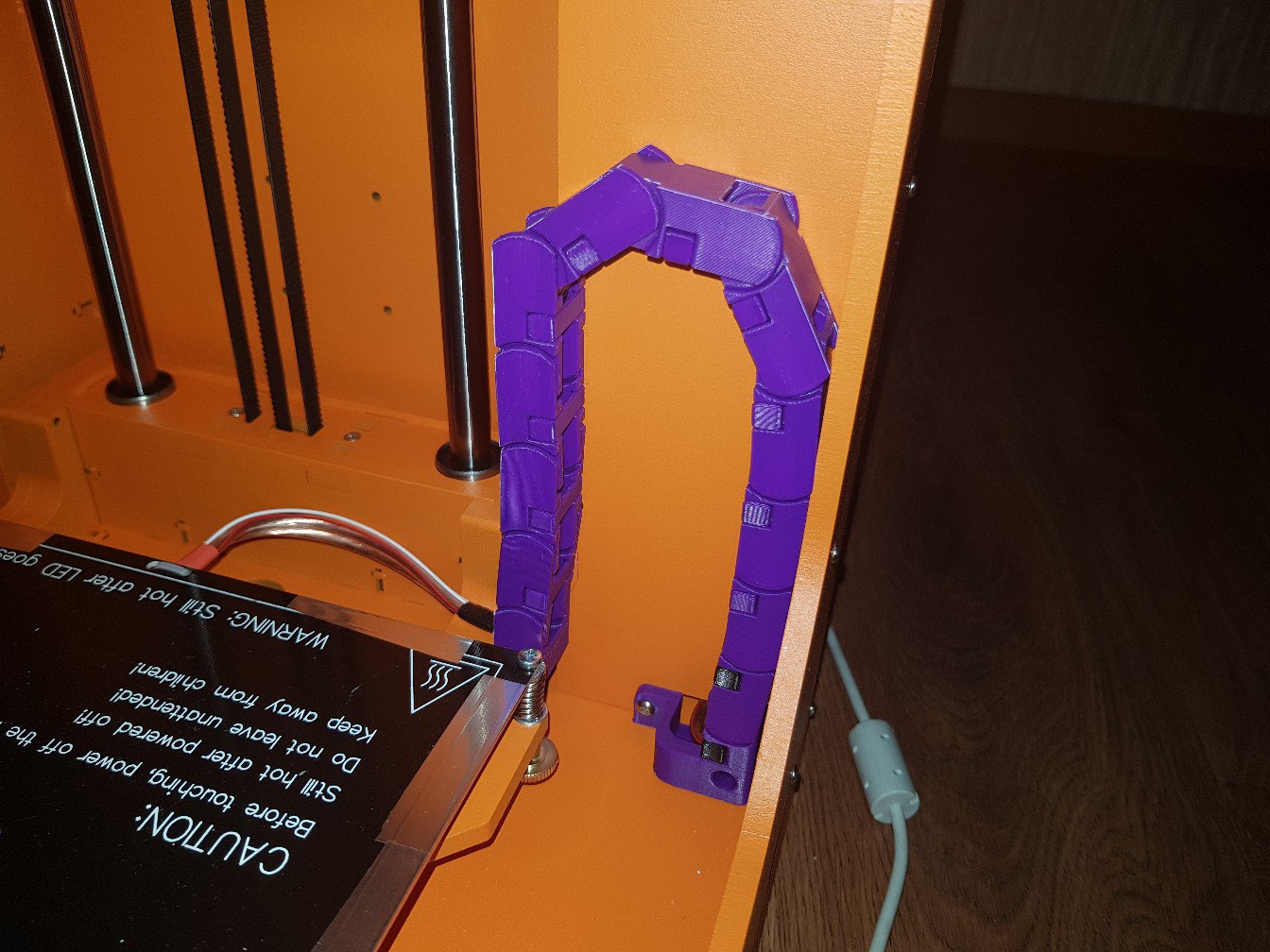 Channel cable to the printer ZAV