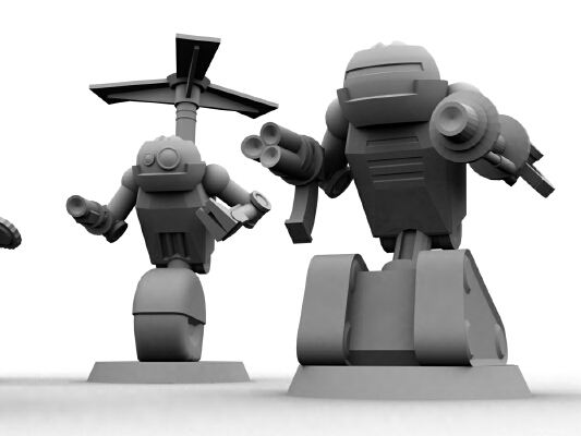 Tabletop Robot Assembly | 3d print model