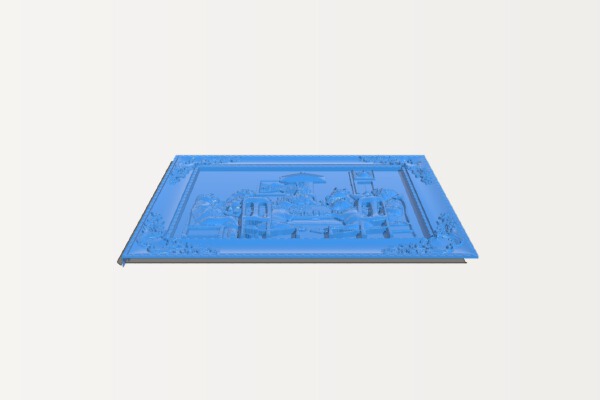 dogs poker | 3d print model
