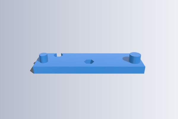 OX CNC Router Z-limit switch mount | 3d print model