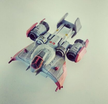 Starcraft 2 Medevac Dropship | 3d print model