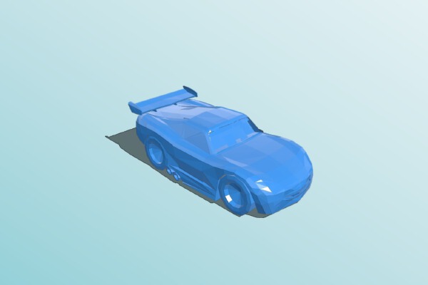voiture D | 3d print model