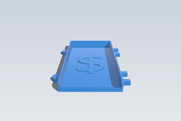 Banknotes Holder | 3d print model