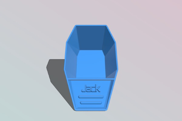 Jack's Measuring Cup_Scoop | 3d print model