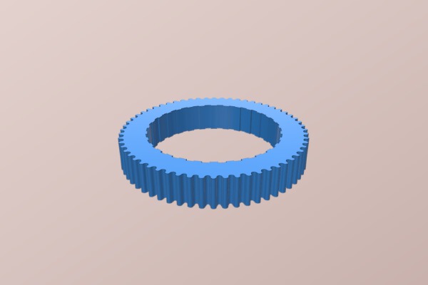 Pentax 67 Shutter Speed Ring Extender for use with Metering Prism | 3d print model