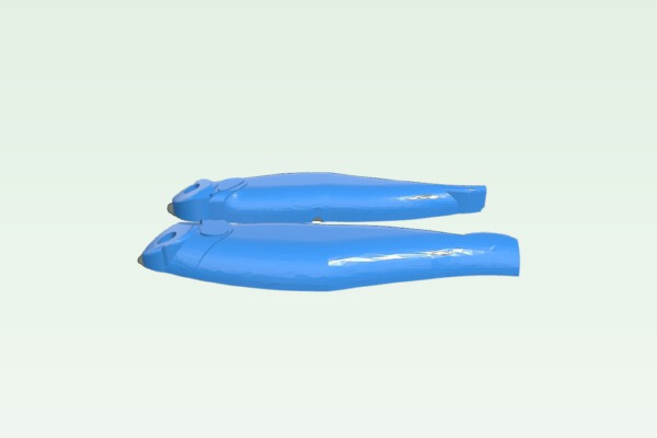 Remix of Topwater "Spook" Fishing Lure by realsteel047 | 3d print model