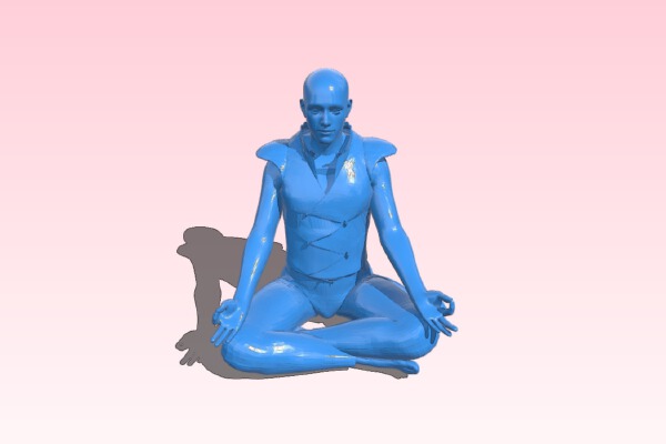 Meditation Male | 3d print model