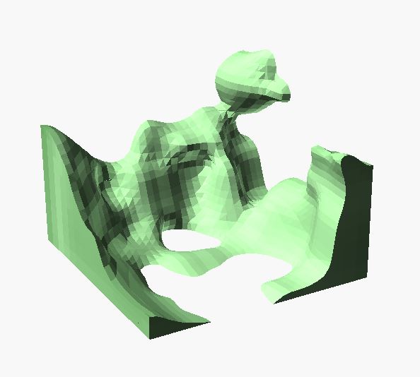 TerrainTile  - All OPENSCAD