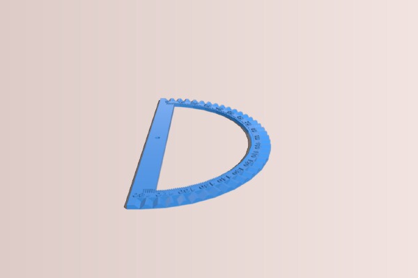 Protractor | 3d print model