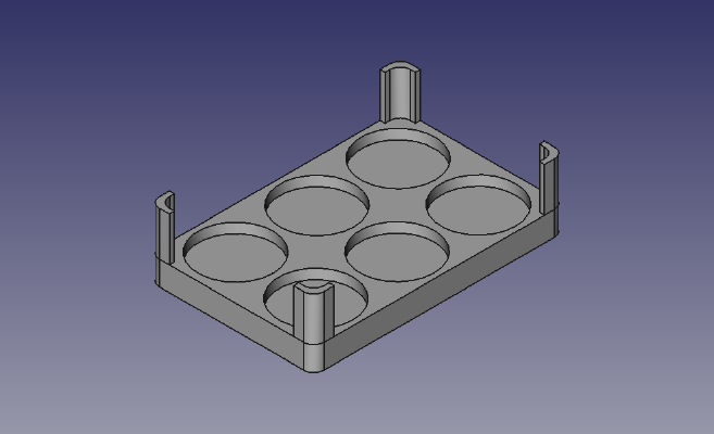 Tamiya Bottles Stackable Case | 3d print model