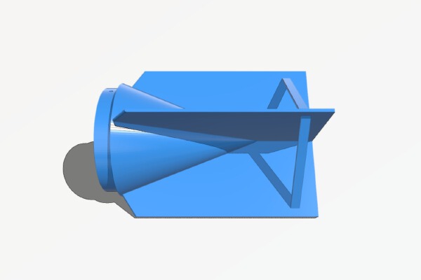DF BF-110 Bomb Fins | 3d print model