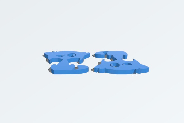Kustom Kitty bar plugs | 3d print model
