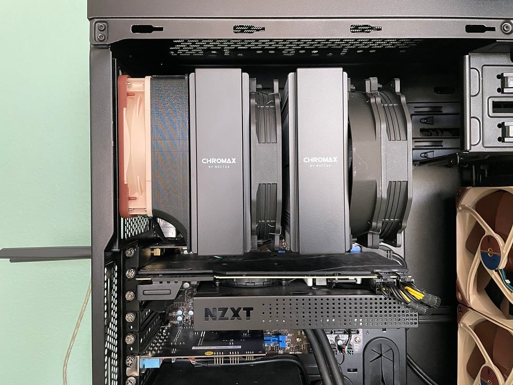 Rear fan duct for NH-D15S