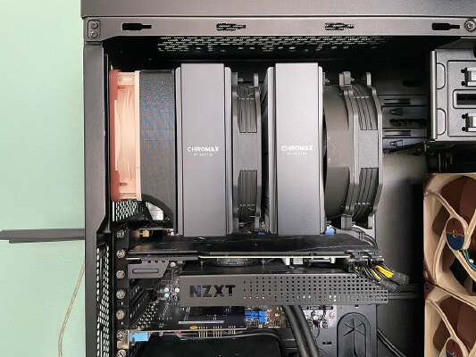 Rear fan duct for NH-D15S | 3d print model