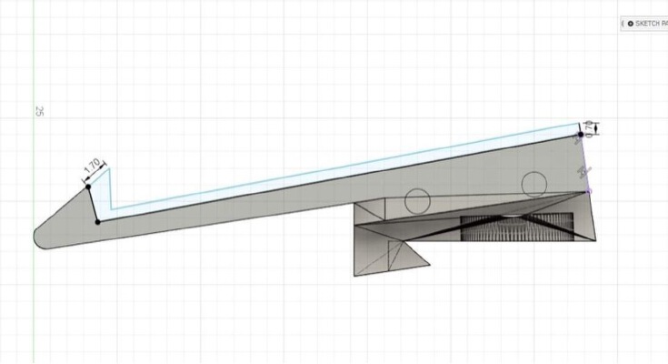 Gecko mag release stiffer for angle Taon mag | 3d print model