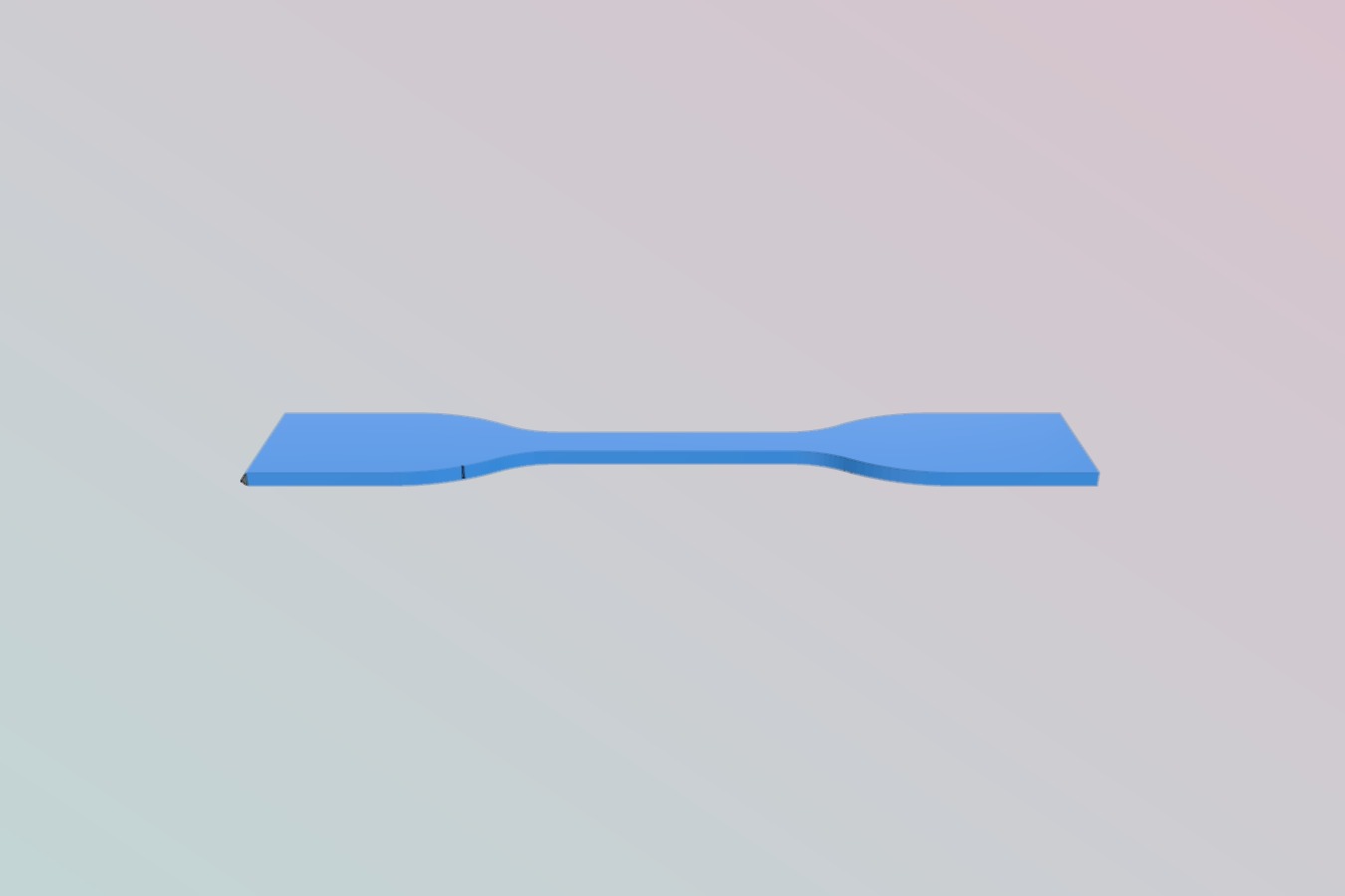 Tensile stress test (ASTMD-IV)