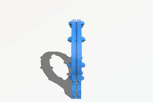 Bracket for Straight Pipe | 3d print model