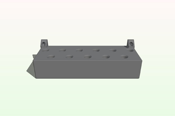 Schraubendreher Halterung (Wera) | 3d print model