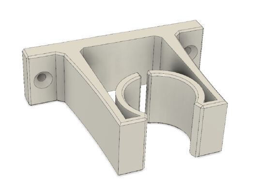 Wall mount for Makita hand-held vacuum cleaner | 3d print model