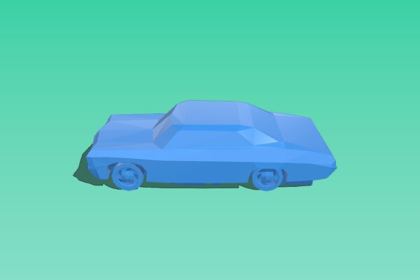 Dean Winchester's "Baby" (1967 Chevy Impala) | 3d print model