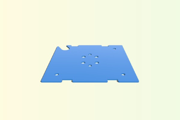 Creality Ender 3 Heatbed Insulation | 3d print model