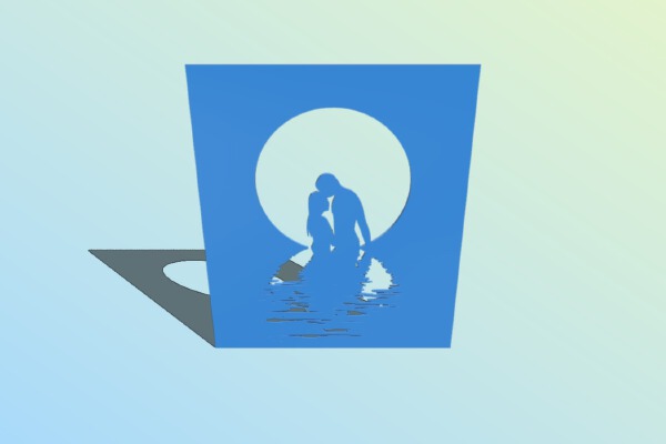 Romantic sentiment | 3d print model