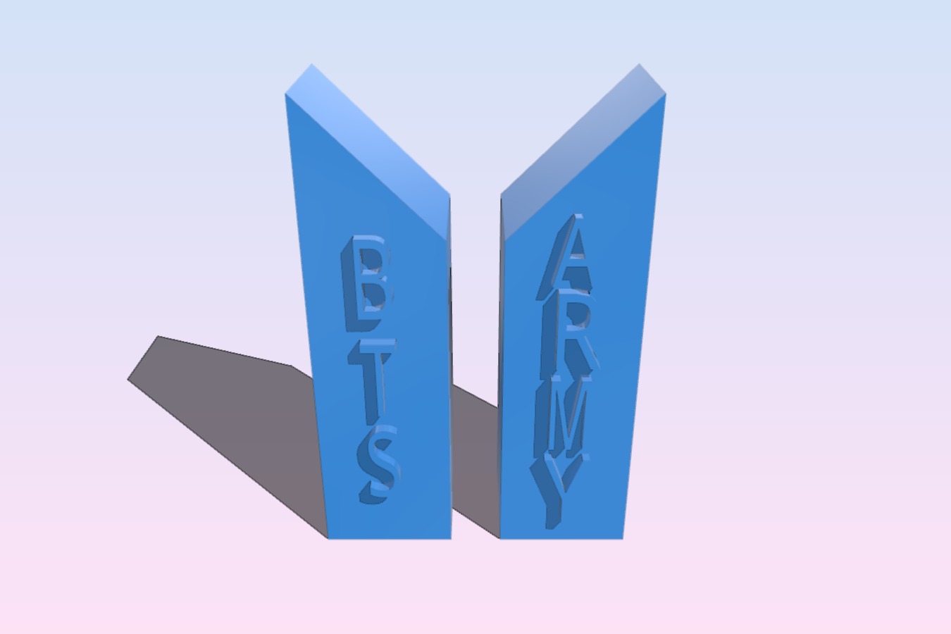BTS BOOK STAND