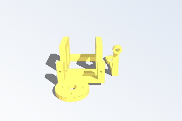 Cat Laser Entertainer Robot | 3d print model