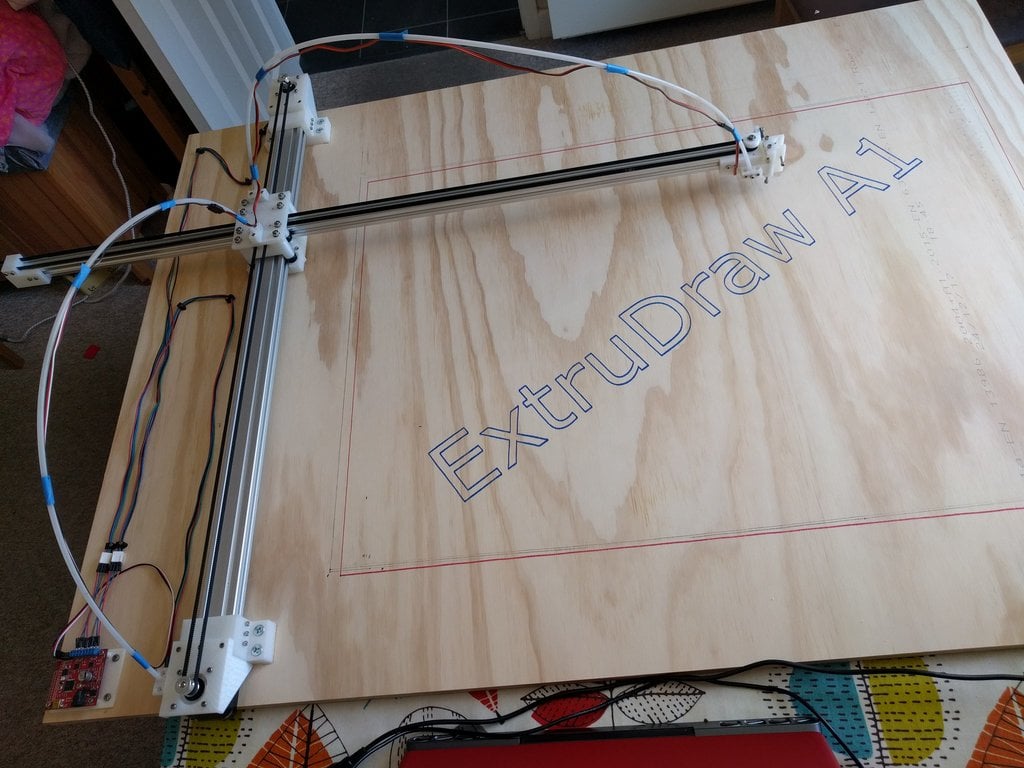 ExtruDraw Extrusion-based Plotter